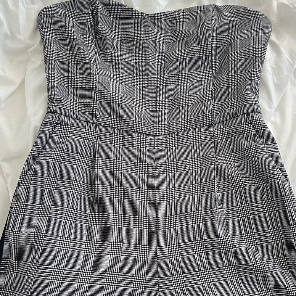 Sweetheart Neckline Strapless Pantsuit Dynamite Size M